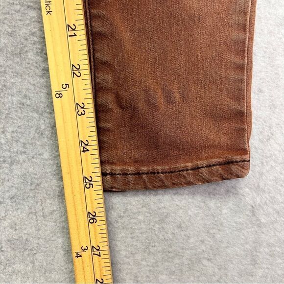 Free People Women’s Rust Skinny Jeans Jeggings Low Rise Waist size 24” - Picture 5 of 8